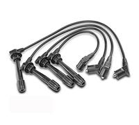 Frankberg Juego de 4 cables de encendido compatibles con Accent LC MC 1999-2010 Coupe GK 2002-2009 Getz TB 2002-2010 Matrix FC 2001-2010 Rio II JB 2005-2022 Cerato Elantra Replace# 27501-26 D00