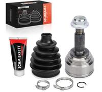 Frankberg Juego de articulación Arbol de transmisión Delantero Compatible con B-Max JK 2012-2024 B-Max Van JK 2012-2024 Fiesta VI CB1 CCN 2012-2017 Fiesta VII HF HJ 2017-2024 Fiesta VII Van 818258