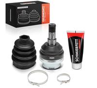 Frankberg Juego de articulación Arbol de transmisión Delantero Lado de la caja de cambios Compatible con Ascona C J82 1.6L-2.0L 1981-1988 Astra F T92 1.7L-2.0L 1992-1998 Astra G Cabriolet T98 374118