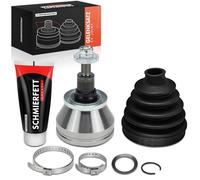 Frankberg Juego de articulación Arbol de transmisión Eje delantero Compatible con A3 8L1 1.9L 2000-2003 Cordoba 6L2 1.9L 2002-2009 Ibiza III 6L1 1.9L 2002-2009 Polo 9A 9N 1.9L 2003-2009 6Q0498099F