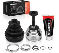 Frankberg Juego de articulación Arbol de transmisión Lado de la rueda delantera Compatible con 2 Active Tourer F45 214-220 1.5L-2.0L 2014-2021 X1 F48 sDrive16d-xDrive18d 1.5L-2.0L 31608681530