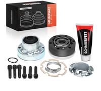 Frankberg Juego de articulaciones, eje trasero izquierdo y derecho, compatible con series 3 E36 M3 Cabriolet E36 M3 Serie 3 Coupé E36 M3 5er E34 530 5er E39 520 535 Replace # 26117503103