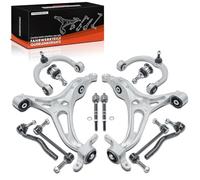 Frankberg Juego de Brazo de suspensión Delantero de 12 Piezas Compatible con Clase GL X164 GL 320-GL 500 3.0L-5.5L 2006-2012 Brazo de suspensión Clase M W164 ML 280-ML 50