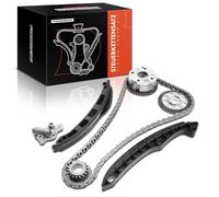 Frankberg Juego de cadenas de distribución compatibles con Golf V 1K1 Polo 6C1 P-a-s-s-a-t 3C2 J-e-t-t-a III 1K2 Fabia II 542 Ibiza IV 6J5 1.4L gasolina 2005-2018