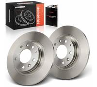 Frankberg Juego de discos de freno de eje trasero compatible con 6 estaciones Wagon G.Y 1.8L 2002-2007 MX-5 III NC 1.8L 2005-2014 323 C IV BG 1.8L 1993-1994 Replace# G25Y26251A