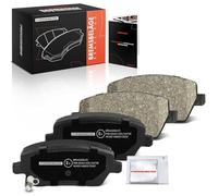 Frankberg Juego de pastillas de freno compatibles con Duster HM 1.0L 1.6L 2017-2023 Lodgy JS 1.5L 1.6L 2012-2023 Clio III BR0/1 CR0/1 1.2L-1.6L 2005-2014 Me.gane IV tricuerpo B9A/M Replace# 410608481R