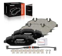 Frankberg Juego de pastillas de freno compatibles con Viano W639 2.1L-3.7L 2003-2013 Vito Bus W639 109-126 2.1L-3.7L 2003-2014 Vito/Mixto Kasten W639 109-126 2.1L-3.7L 20003-2014 3-201 4 Replace#