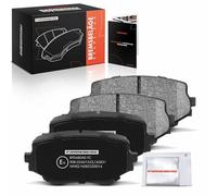 Frankberg Juego de pastillas de freno incl. 4x pastillas de freno delanteras Compatible con Grand Vitara I FT HT Vitara Cabrio ET TA Vitara ET TA TD Reemplazo# 5520065D31