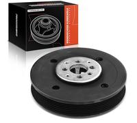 Frankberg Juego de poleas de cigüeñal amortiguador de vibraciones para 80 A6 Galaxy A-l-h-a-m-b-r-a Ibiza II Inca Toledo I 1.7L 1.9L 1991-2010 028105243G