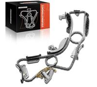 Frankberg Kit Cadena de distribución Diesel Compatible con H-1 TR.A.Vel TQ 2.5L Sorento I JC 2.5L H-1 Furgoneta A1 2.5L H-1/Starex Bus A1 2.5L Porter Plataforma/Chasis 2.5L Replace# 24377-4A030