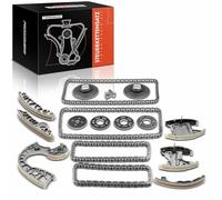 Frankberg Kit Cadena de distribución Diesel Compatible con Q7 4LB 3.0L A4 Avant 8ED 3.0L P.h.a.e.t.o.n 3D1 3D2 3D3 3D4 3D6 3D7 3D8 3D9 3.0L T.o.u.a.r.e.g 7L6 7L7 7LA 3.0L A4 Cabrio 8HE 3.0L 059109229J
