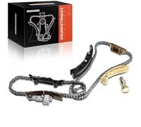 Frankberg Kit Cadena de distribución Gasolina Compatible con TT 8J3 3.2L A3 Sportback 8PA 3.2L Golf IV 1J1 3.2L Golf IV 1J1 2.8L TT R.o.a.d.s.t.e.r 8J9 3.2L Replace# 021109469