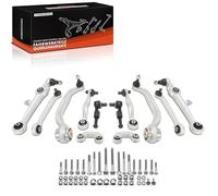 Frankberg Kit de Brazo de Suspensión Superiores Inferiores Delanteros Traseros Compatible con A4 8D2 B5 1994-2001 A6 4B C5 1997-2002 Pa.ss.a.t 3B2 1996-2003 Sustituir# 545000010R