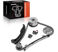 Frankberg Kit de Cadena distribución Compatible con Aygo B4 1.0 VVT-i Aygo B4 1.0 Yari.s P9 1.0 VVT-i Yari.s P13 1.0 IQ J1 1.0 Replace# 1350621020,1352040020