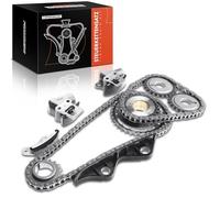 Frankberg Kit de Cadena distribución Compatible con Micra II K11 1.0i 16V 1.3i 16V 1.4i 16V 1992-2003 Replace# 1302899B00,1308599B00