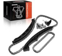 Frankberg Kit de Cadena distribución Gasolina Compatible con Leon 1P1 1.4L R.o.o.m.s.t.e.r 5J7 1.6L Polo 9A 9N 1.6L Fabia II Combi 545 1.6L A3 8P1 1.6L Replace# 03C109509P