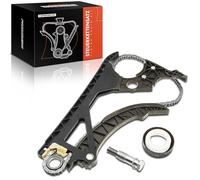Frankberg Kit de Cadena distribución Gasolina Compatible con Serie 1 E81 1.6L Serie 1 E87 2.0L Serie 1 Cabrio E88 2.0L Serie 1 E81 2.0L Serie 3 Touring E91 2.0L Replace# TC2025FK