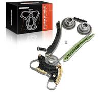 Frankberg Kit de Cadena distribución Gasolina Compatible con SLK R172 1.8L Clase E T-Model S212 1.8L Clase E Cabrio A207 1.8L Clase C Coupé C204 1.8L Clase C W204 1.8L Replace# A0009931078
