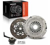 Frankberg Kit de embrague con cojinete de desembrague central 0A5141671R | Compatible con: Polo 9A 9N, Golf IV Variante 1J5, Nuevo Beetle 1C1 9C1, A.l.h.a.m.b.r.a 7V8 7V9, Ibiza IV 6J5 6P1