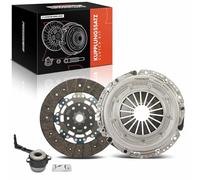 Frankberg Kit de embrague con cojinete de liberación compatible con A3 8P1 8V1 8VK 2011-2017 Leon 1P1 5F1 2011-2020 Golf VI 5K1 2.0L 2008-2013 P.a.s.s.a.t 362 3G2 CB2 2011 -2024 Reemplazo # 04L141015Q