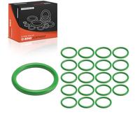 Frankberg Kit de reparación de aire acondicionado compatible con sistema de reparación universal AC Exact ID (69,52 ± 0,56 mm) Exact CS (5,33 ± 0,13 mm) HNBR 20 unidades