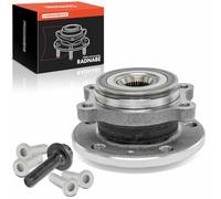 Frankberg Kit de rodamientos 4 AGUJEROS de ruedas Frente Izquierda o derecha Compatible con A1 8X1 8XK 2011-2018 A3 8P1 8P7 8PA 2003-2013 Q3 8UB 8UG C.a.d.d.y P.a.s.s.a.t Sustituir# 1T0498621