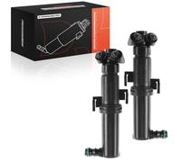 Frankberg Limpieza de faros Boquillas de lavado Compatible con A3 8P1 A3 Sportback 8PA A3 Cabrio 8P7 Replace# 8P0955101B