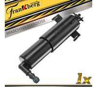 Frankberg Limpieza de faros Boquillas de lavado Compatible con X6 E71 E72 xDrive30d xDrive35d xDrive35i xDrive40d M50d xDrive50i ActiveHybrid M X5 E70 M SUV Replace# 61674286756,61677223060