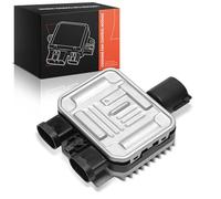 Frankberg Módulo del ventilador de control del radiador 4 Polos Compatible con Galaxy Mondeo S-Max Transit X-Type R.a.n.g.e R.o.v.e.r S60 II V60 I XC60 Replace# 7T438C609BA