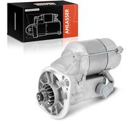 Frankberg Motor de arranque para automóvil 1,4 KW/12 V/15 dientes Compatible con John Deere Skid Steer Loadel John Deere Tractor Replace# 16657,17099