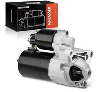 Frankberg Motor de arranque para automóvil Gasolina 1,1 KW/12 V/11 Dientes Compatible con Clio II BB CB Clio III BR0/1 CR0/1 M.e.g.a.n.e I BA0/1 Espace III JE0 Replace# 0001107476