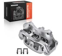 Frankberg Pinza de freno Delantero izquierdo con Soporte (Distancia entre orificios Soporte 125mm) Compatible con Pajero II Pajero Sport I Pajero L 400 L 200 Replace# 342348