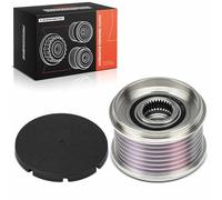 Frankberg Polea Alternador Rueda Libre Alternador con 7 Ranuras Compatible con Ducato Furgoneta 250 2.3L Daily V Plataforma/Chasis 2.3L Replace# 535035110