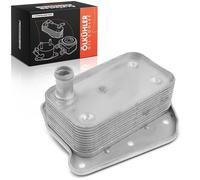 Frankberg Radiador de aceite del Motor Compatible con Clase C T-Model S203 C 30 CDi AM.G Clase C Coupé CL203 C 30 CDi AM.G Clase E W211 E 320 CDi Clase E T-Model S211 E 280 T CDi 6131880201