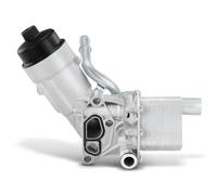 Frankberg Radiador de aceite Filtro de aceite Gasolina Compatible con Mokka/Mokka X J13 1.4L Zafira Tourer C P12 1.4L Meriva B MPV S10 1.4L Astra J Caravan P10 1.4L Astra J Berlina 1.4L 55566784