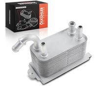 Frankberg Radiador de aceite Radiador de aceite del Motor Compatible con Fiesta VI CB1 CCN 1.2L K.u.g.a II DM2 1.5L Galaxy WA6 2.0L K.u.g.a II DM2 2.0L C-Max II DXA/CB7 DXA/CEU 1.0L Replace# 30792231