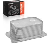 Frankberg Radiador de aceite Radiador de aceite del Motor Compatible con Galaxy WA6 2.0L Mondeo IV Turnier BA7 2.0L K.u.g.a II DM2 2.0L K.u.g.a I 2.0L Focus III Turnier 2.0L Replace# 6790859280