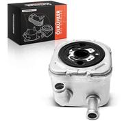 Frankberg Radiador de aceite Radiador de aceite del Motor Diesel Compatible con Allroad 4BH 2.5L A4 Avant 8E5 2.5L A6 Avant 4B5 4B6 2.5L A4 cabrio 8H7 2.5L P.a.s.s.a.t Variante 3B6 2.5L 059117021B