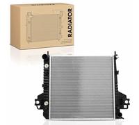 Frankberg Radiador de refrigeración por agua Caja de cambios Manual/automática opcional Compatible con Cherokee KJ 3.7L Gasolina 2001-2007 Replace# 52080118AB
