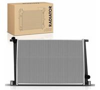 Frankberg Radiador de refrigeración por agua Gasolina Compatible con M.i.n.i R56 1.6L M.i.n.i cabrio R57 1.6L M.i.n.i R56 1.4L M.i.n.i Countryman R60 1.6L M.i.n.i Clubman R55 1.6L Replace# 17118675266