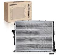 Frankberg Radiador enfriador de agua enfriador de motor transmisión | Compatible con: Serie 3 E46, Serie 3 Coupé E46, Serie 3 Convertible E46, Z4 Coupé E86, Z4 R.o.a.d.s.t.e.r E85