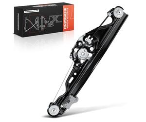 Frankberg Regulador de ventana eléctrico sin motor trasero izquierdo | eléctrico, sin Motor, trasero, izquierda, 51357184745; Compatible con: Serie 5 E60, Serie 5 Touring E61