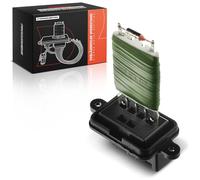 Frankberg Resistencia del calentador Regulador del soplador 4-Polos Compatible con Panda 169 Idea 350 Ypsilon 312 Punto 188 Ducato Furgoneta 244 Replace# 46723713