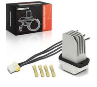 Frankberg Resistencia del ventilador del Motor 3 Polos Compatible con Juke F15 1.2L-1.6L Gasolina/Autogas(LPG) Diesel 2010-2019 Navara Plataforma/chasis D23 2.3L Diesel 2015-2017 2722670T03