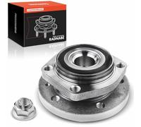 Frankberg Rodamiento de rueda kit de rodamiento de rueda delantero brida | Al frente rueda con brida ⌀135, 6, 274378; Compatible con: C70 I Cabriolet 873, 850 Finca 855, S70 874, V70 I 875 876