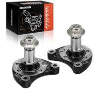 Frankberg Rótula de dirección Trasero izquierdo derecho Compatible con Arosa 6H1 Cordoba 6K1 6K2 Cordoba Vario 6K5 Ibiza II 6K1 Ibiza III 6L1 L.u.p.o 6E1 6X1 Polo 6N1Replace# 6N0501118