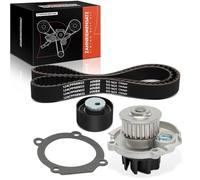 Frankberg Rueda tensora de correa dentada, tensor de correa dentada, amortiguador de tensión, accionamiento por correa acanalada, rodillo de guía Replace# KP15503XS-2