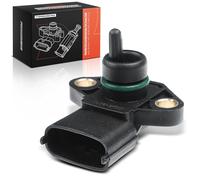Frankberg Sensor de presión del colector de admisión 4 Polos 3920042030 | Compatible con: Genesis Coupé, Cerato Saloon LD, Caja H-1 A1, Puntos de vida de Terracan, Matriz FC, Cerato LD