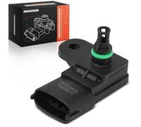 Frankberg Sensor de presión del colector de admisión Presión de sobrealenentación 4-Polos Compatible con Aveo/Kalos Compacto T250 T255 Aveo/Kalos Berlina T250 T255 Replace# 96810880