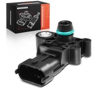 Frankberg Sensor de presión del tubo de aspiración Compatible con Adam M13 Astra H A04 Astra H Twintop A04 Astra H Caravan A04 Zafira Tourer C P12 Replace# 1238395